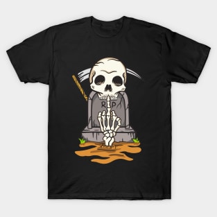 skull grave T-Shirt